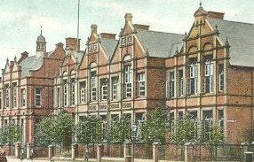 Wolverhampton Higher Grade School .Picture taken from an old postcard